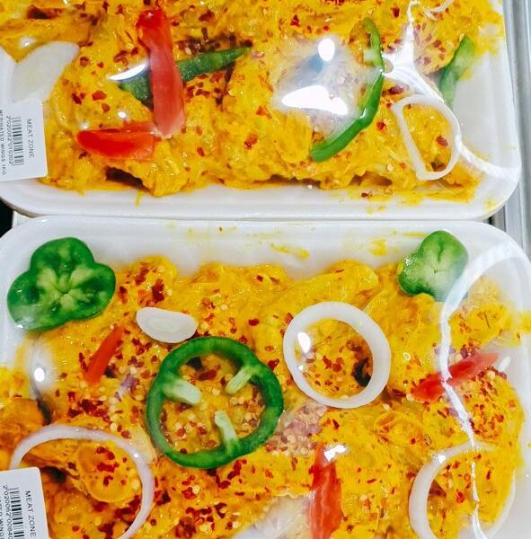 CHICKEN MARINATED WINGS